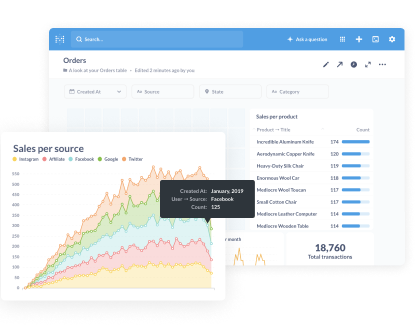 Interface of data to join and filter